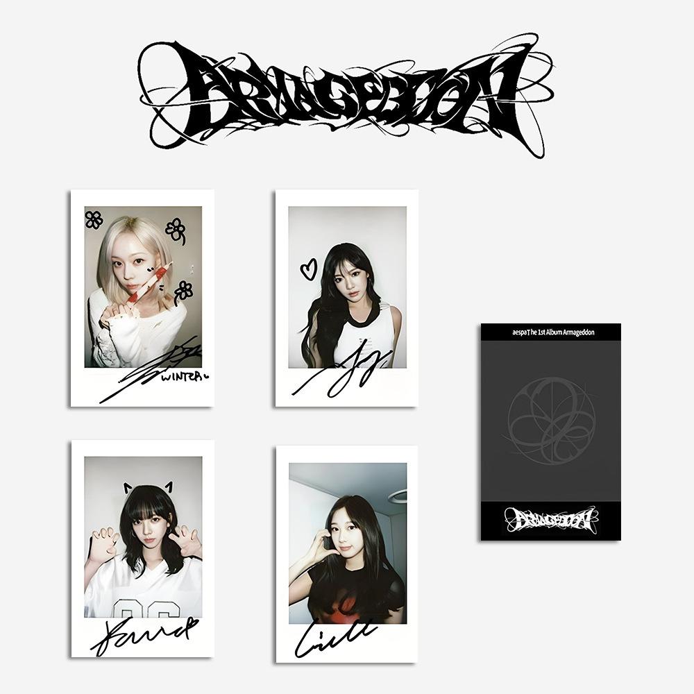 Aespa's 1st Full Album Armageddon Pop-up: Yujin Special Random Card POB