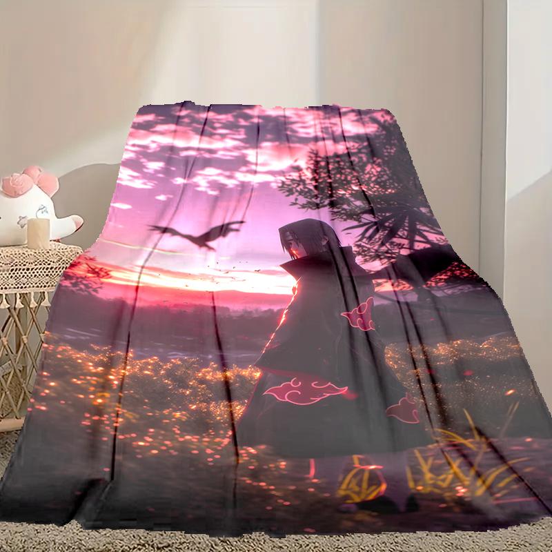 1pc Snug Naruto Blanket, Lightweight & Durable Print Blanket, Perfect for Home, Couch, Bed, Picnic, Travel, Office