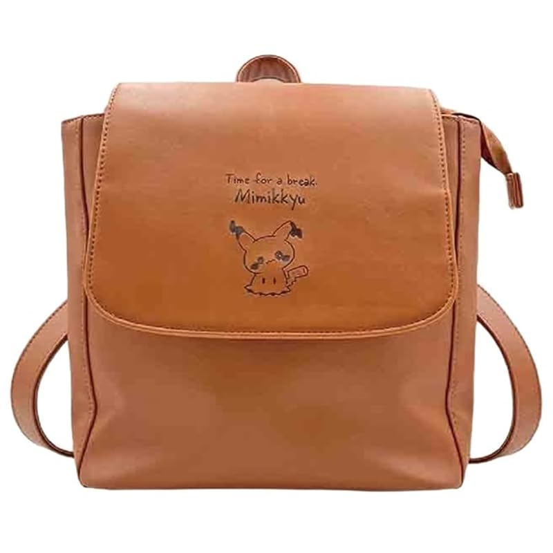 

[Marimo Craft] backpack Synthetic leather stuffed toy poke piece Mimikyu One point ladies girls girl Going out trip adult student child character