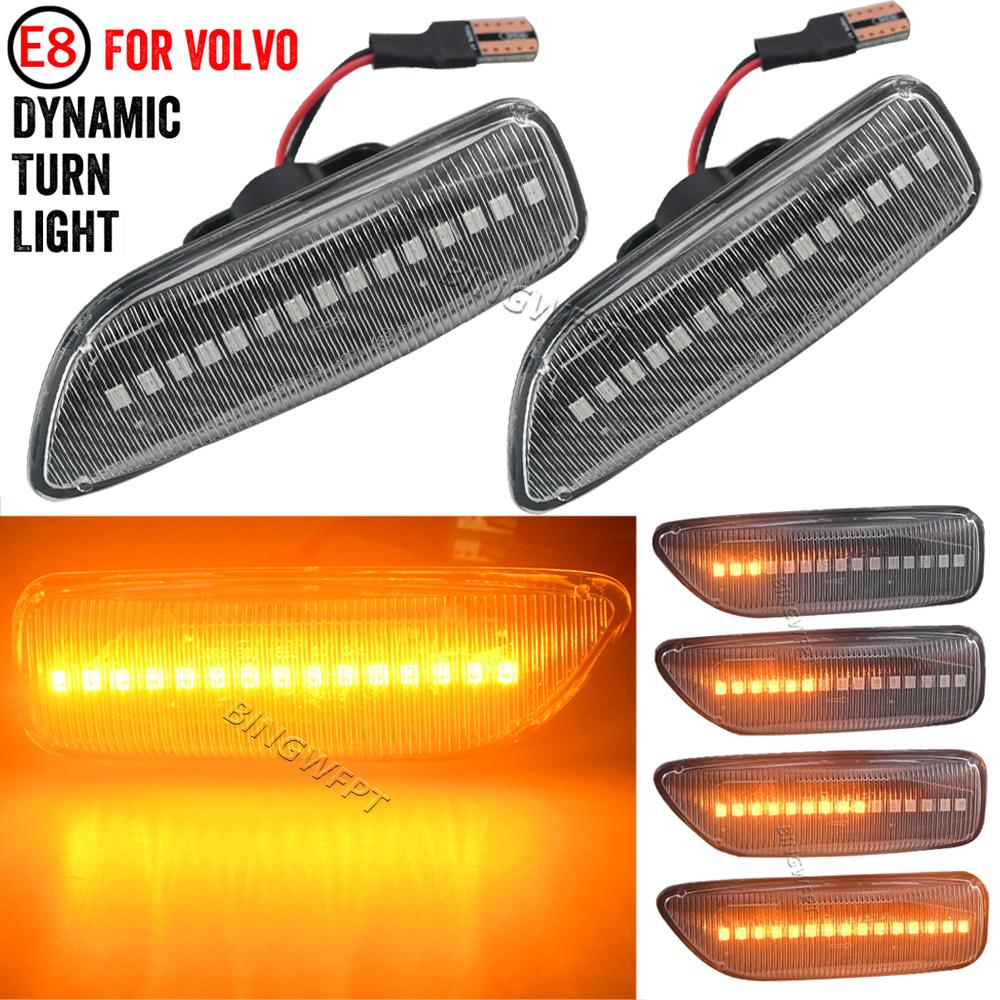 OEM # 30722641 34432641 Dynamisches LED Amber Seitenmarkierungslicht Blinker Blinkleuchte für Volvo S60 V70 XC90 S80 XC70 1998-2007
