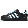 Originals Superstar 2 Leder Low-Top Skateboard Schuhe Unisex Schwarz JI0097(Team2092-)