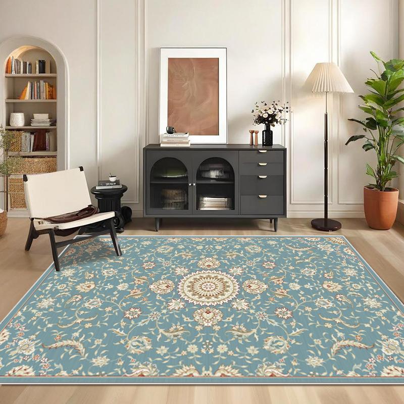 Bohemian Style Living Room Carpet Vintage Sofa Bedroom Bedside Carpet Floor Mat