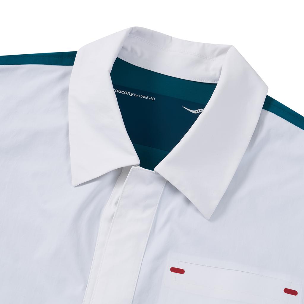 SAUCONY Fashion Comfortable Versatile Fake Two-Piece Long Sleeve Shirt Unisex Shirts SA3250SH82L-WT049