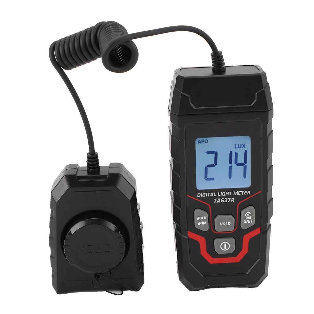 Digital Light Meter High   Flexible Extendable Light Sensor Digital Luxmeter Illuminance Meter for Indoor Outdoor Plants
