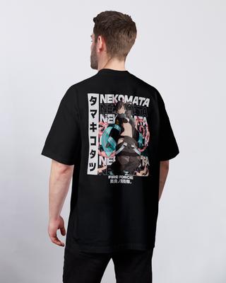 T-shirt Anime Fire Force Estiva Uomo Oversize Casual Cotone Manica Corta High Street Harajuku Top Abbigliamento Unisex Uomo Donna Magliette