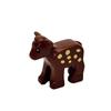 MOC City Animal Building Blocks Goat Wolf Penguins Eagle Goat Rabbit Pet Cat Dog Dairy Cattle Accessories Mini Bricks Toys Gifts