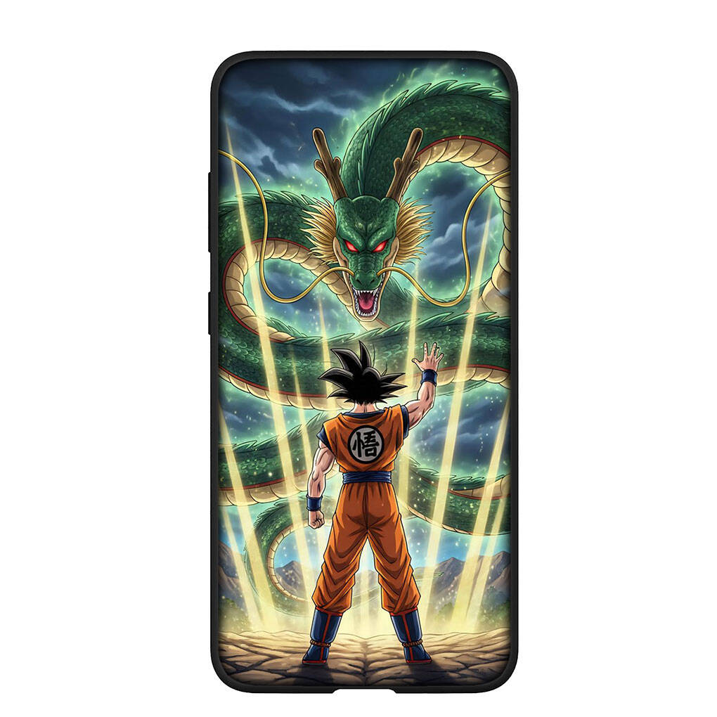 Phone Case for iPhone 17 15 16 Plus Redmi Note 14 12 11 13 Pro Max Huawei P30 P20 Lite OPPO A60 A80 A38 A54 Comics Dragon Son Gokus Ball Super Cover