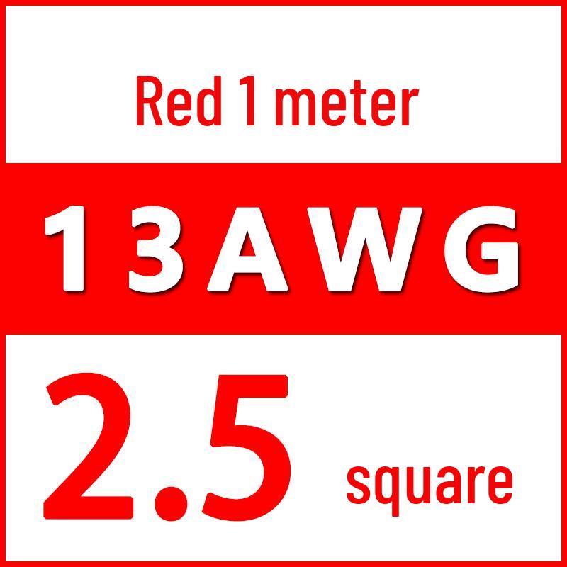 High-Temp Ultra-Soft Silicone Wire for Model Aircraft - 16 To 4 AWG