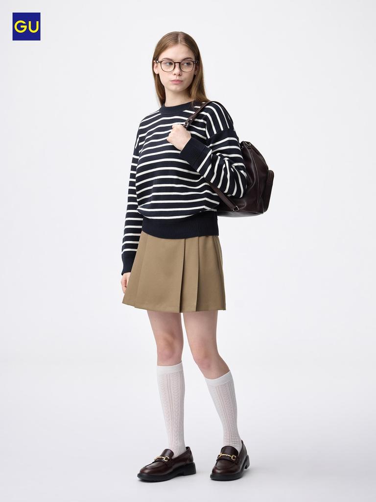 Uniqlo Gu Side Pleated Scots