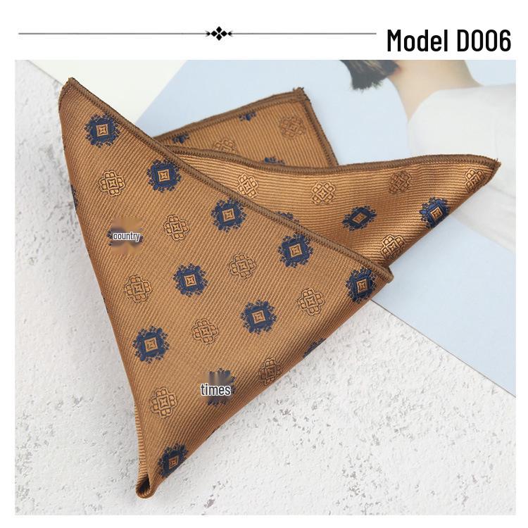 Retro Koreanischer Stil Mehrfarbiges Einstecktuch - Herren Accessoires