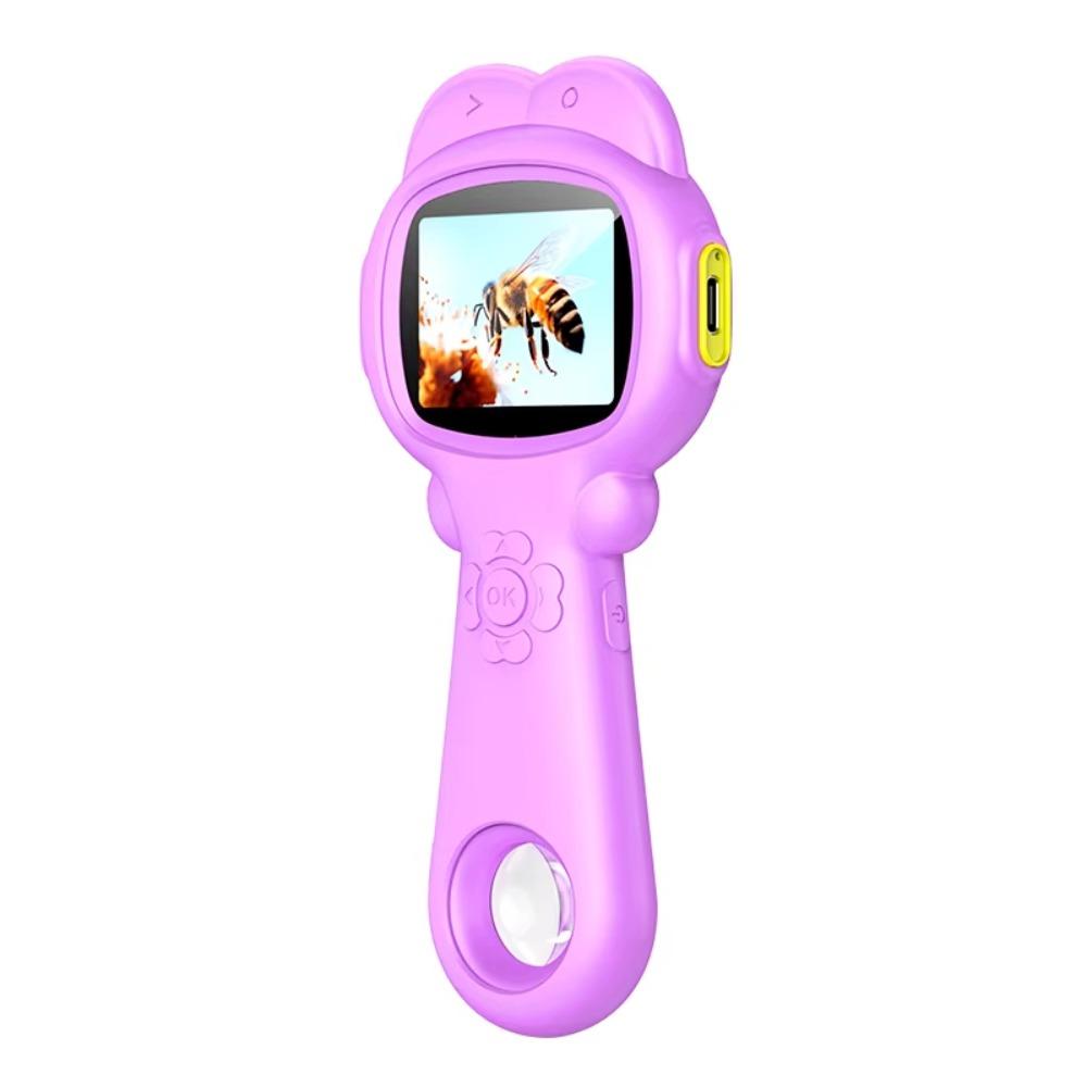 With Silicone Case Handheld Digital Microscope HD Mini Portable Microscope for 500mAh Laboratory