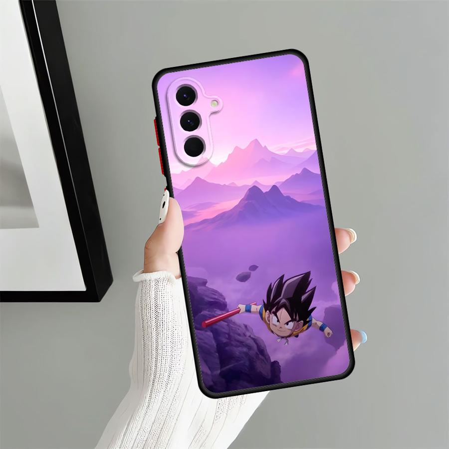 

Задняя крышка-чехол для телефона Samsung Galaxy A21s A52 A56 A35 A36 A34 A25 A26 A24 A53 A73 A22 A54 Dragon Ball Милый Гоку Galaxy A21s
