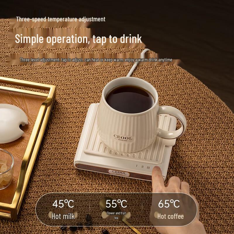 Smart Ceramic Coffee Mug Warmer Gift Set
