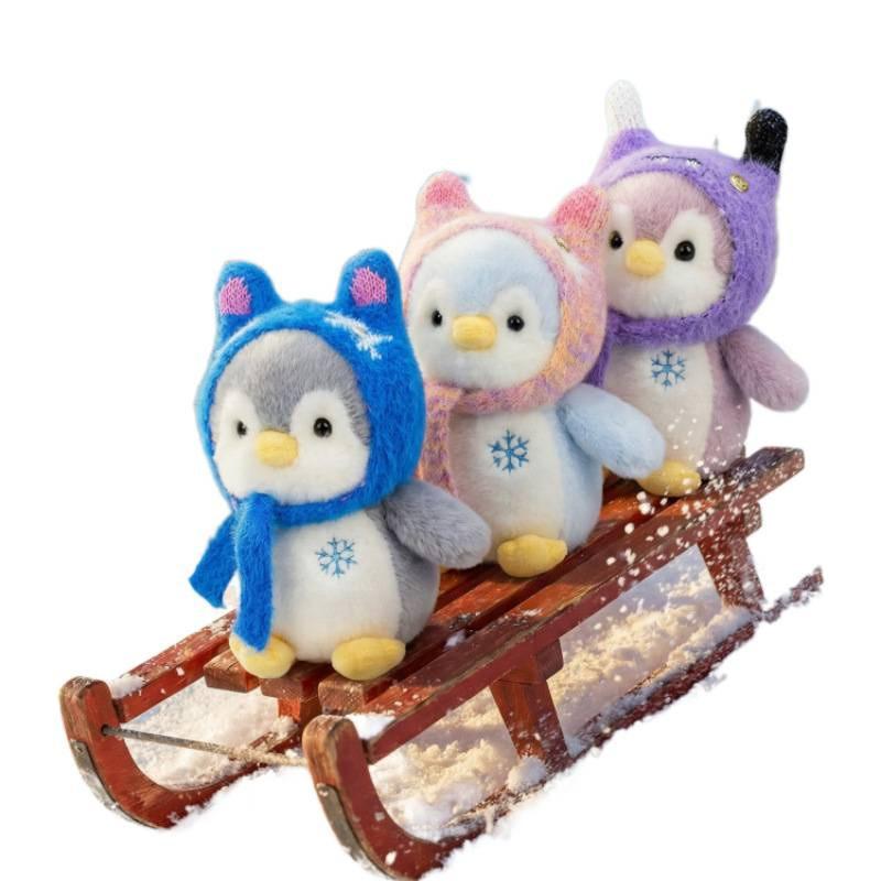 Penguin Keychain Plush Toy With Soft Cotton Filling For Bag Decoration And Gift