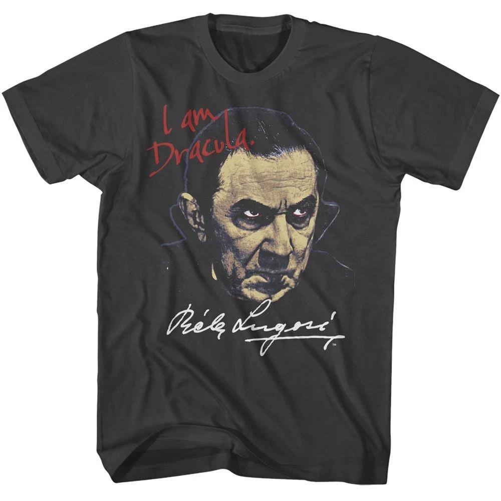 Bela Lugosi I Am Dracula Smoke Solid  Short Sleeve Children s T-shirt 130