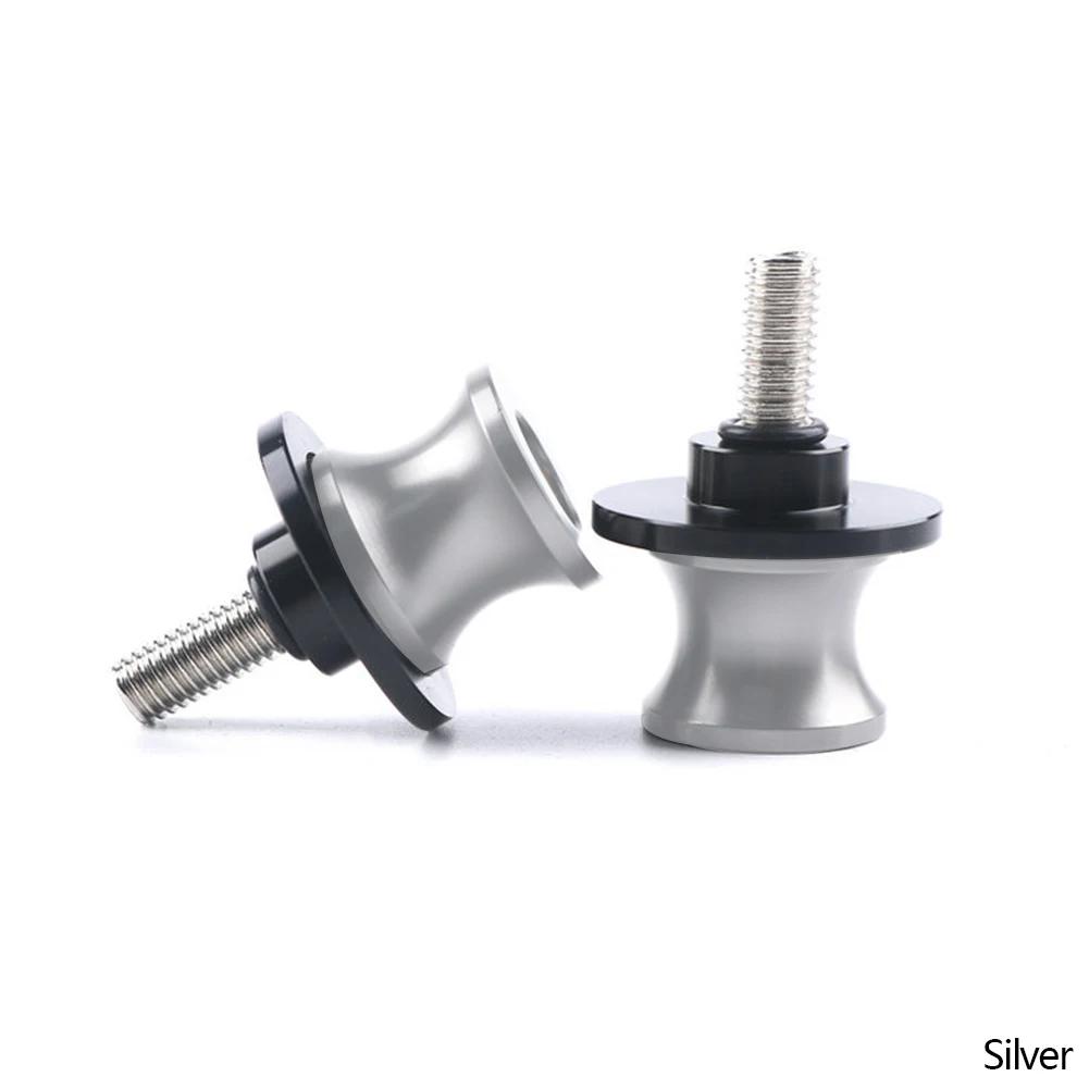 2 Stück 6mm 8mm 10mm Motorrad Hohe Qualität Hinterer Schwingarm Ständer Schrauben Schwingarm Spulen Slider Teile