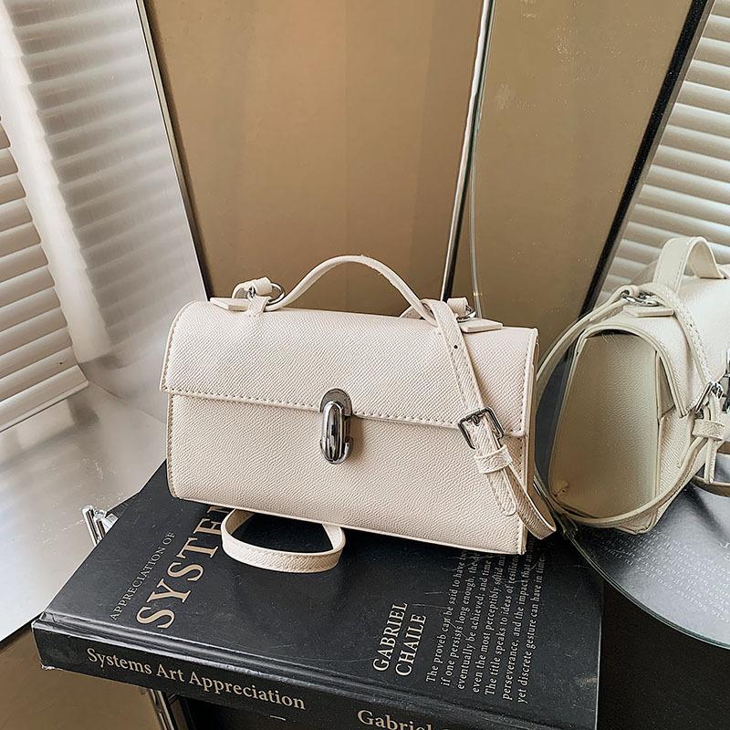 New Niche Design Popular Toothpick Pattern Small Square Bag Versatile Portable Shoulder Messenger Women's Bag