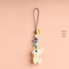 Charming Deer Girl Keychain - Safe Travels Phone Chain & Car Pendant