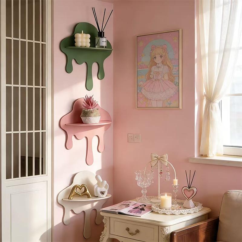 Creative Cloud Storage Decoration Irregular Shape Wall Mounted Storage Ornament Homestay Home Decor Craft Gift for Friends
