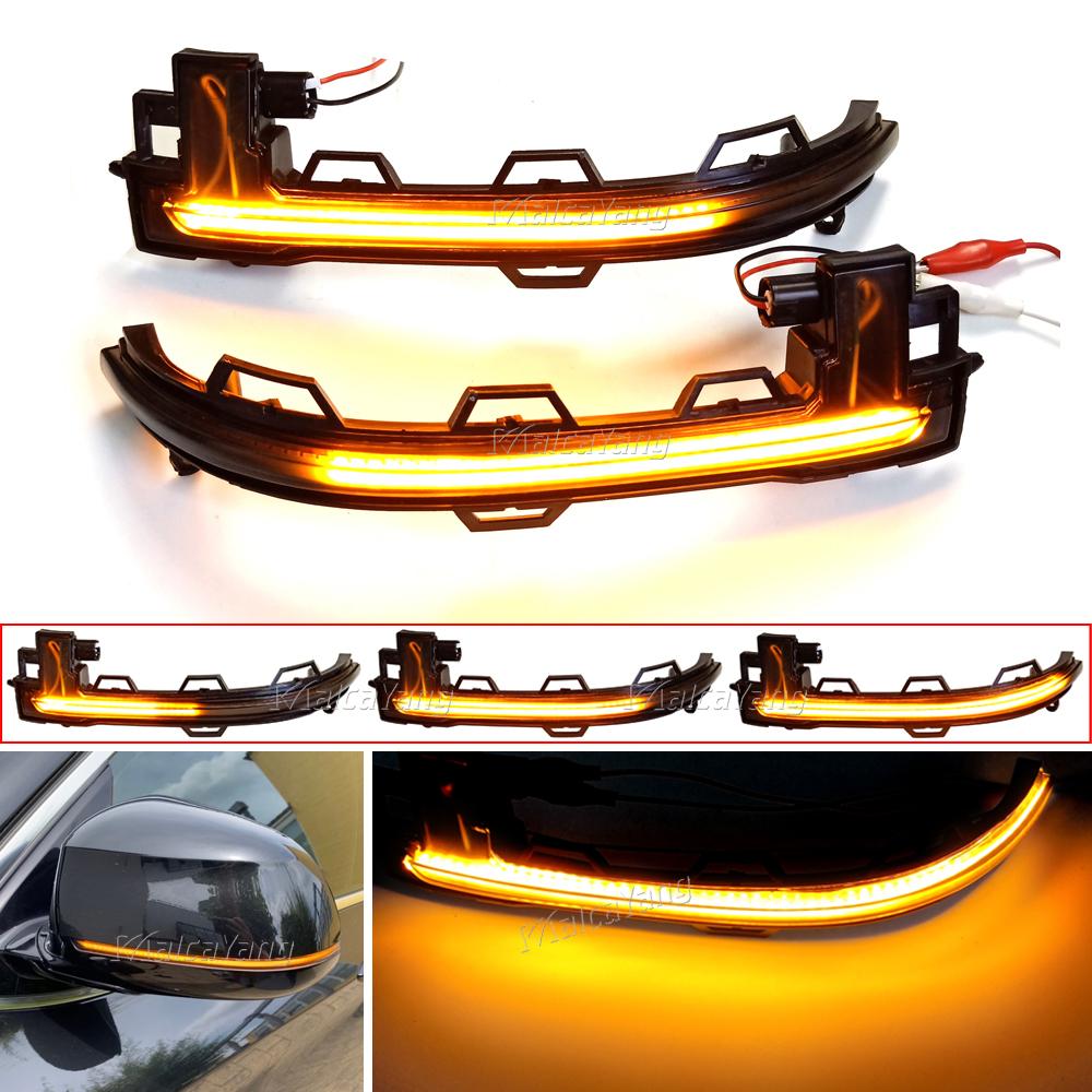 

2Pcs for BMW X3 F25 X4 F26 X5 F15 X6 F16 Smoked Lens LED Side Mirror Lamp Amber Side Rearview Dynamic Turn Signal Lights