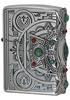 ZIPPO Indian Lighter, Silver, Spirit, Cross, 2-Sided