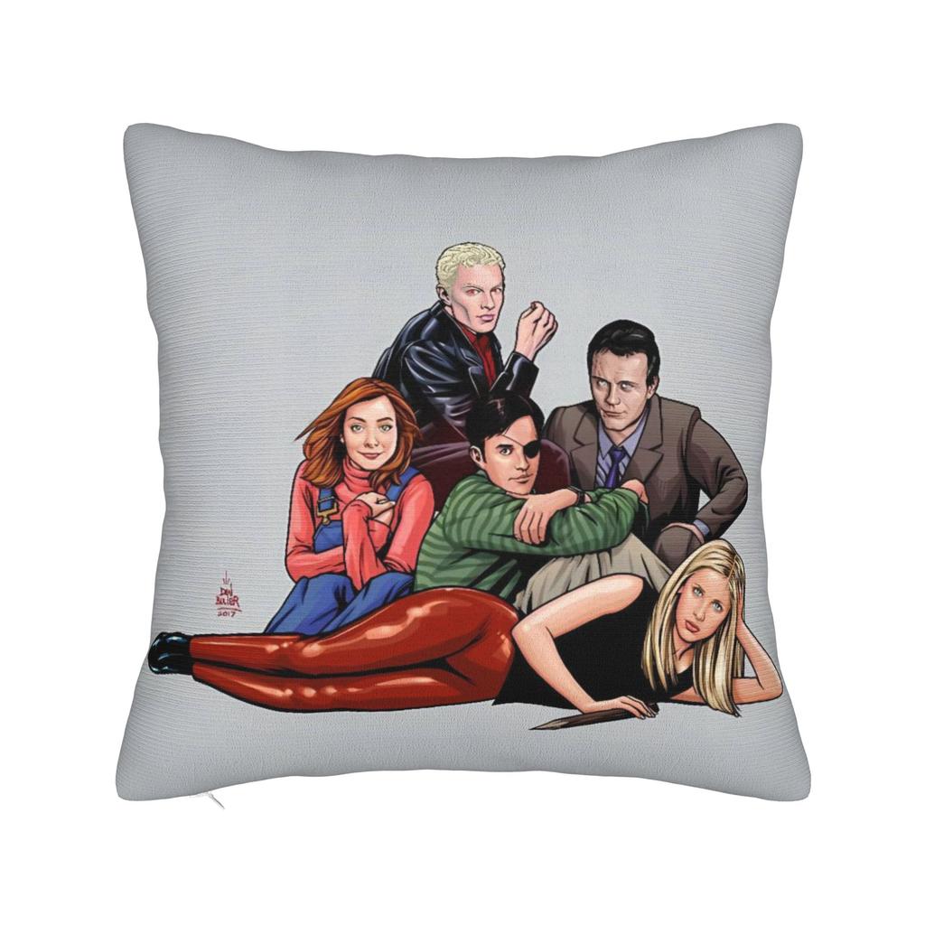 Pillow Case Buffys the V-Vampire Slayer Comfy  Pillow Cover For Office Car Home Decor Cute Funny Pillowcases