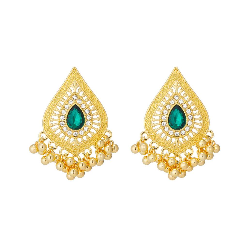 Bohemian Strass-Quastenohrringe: Ethnischer Stil, Europäisches & Amerikanisches Hänge-Design