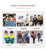 Children's USB Heated Waterproof Winter Jacket - Smart Temperature Control for Boys and Girls