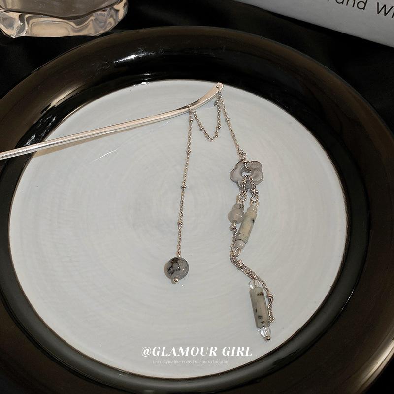 Haarstäbchen, Vintage-Stil, für Frauen und Mädchen, DIY, einfacher chinesischer Stil, Frisur-Design, Pferdeschwanz-Halter, Haarschmuck, Schmuck