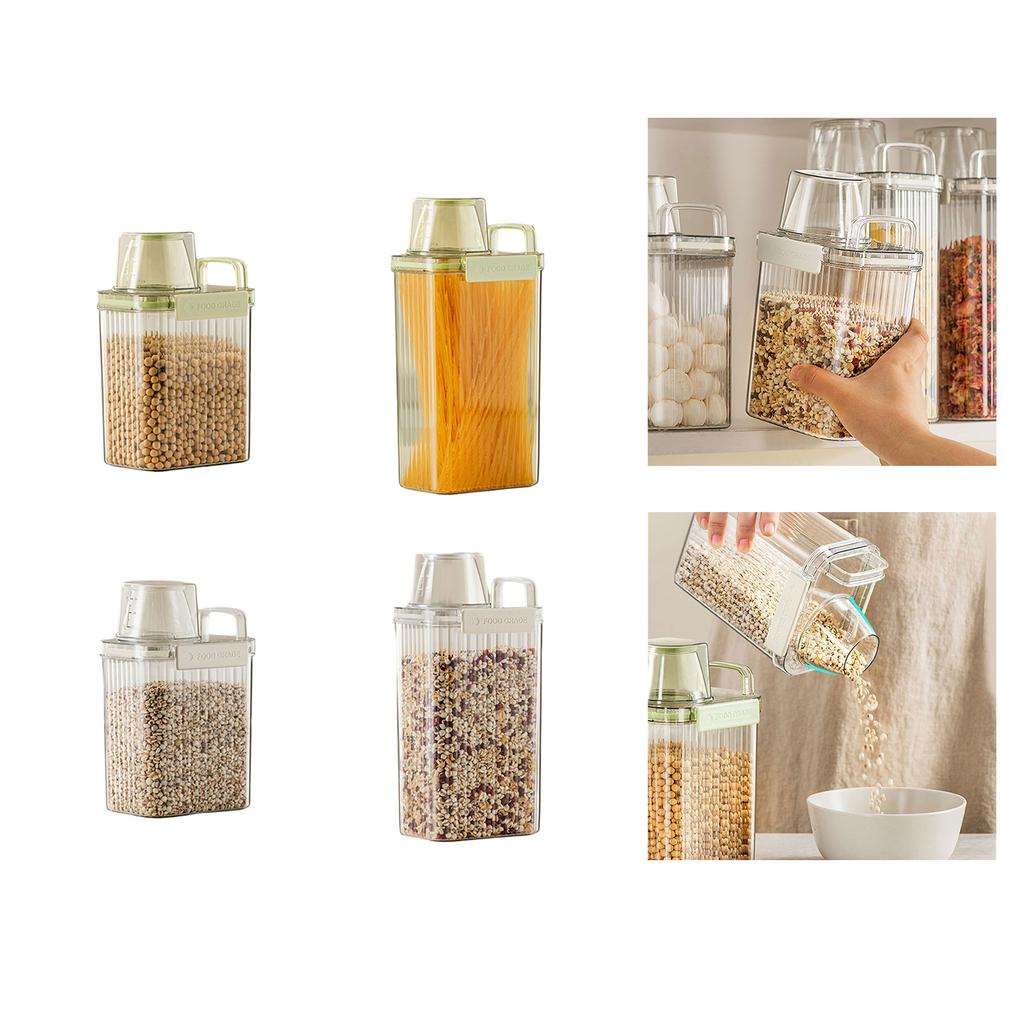 Sealed Food Storage Solution Sealing Flour Grains Container Food Storage Tank Convenient Rice Bucket Kitchenwares