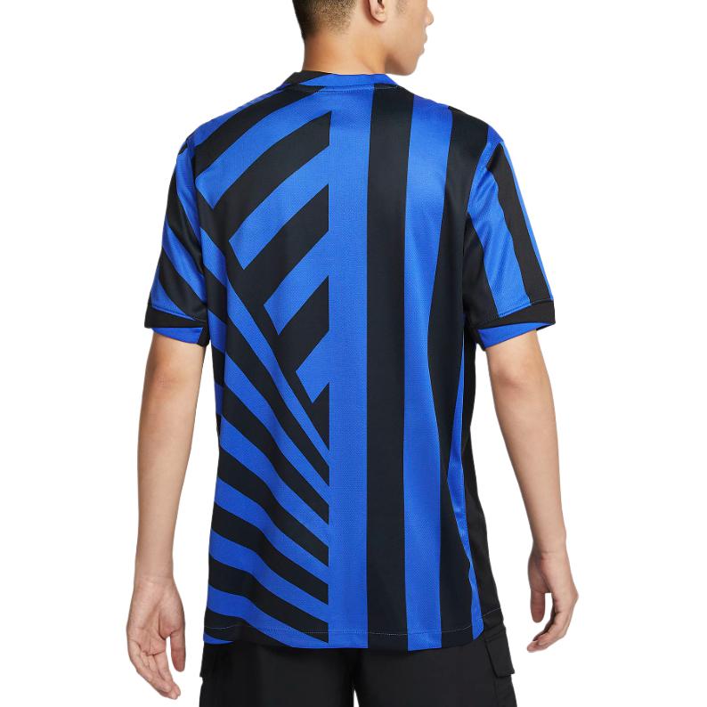 New Nike Inter Milan 2024/25 Stadium Home Men's Nike Dri FIT Soccer Replica Jersey FN8787-440
