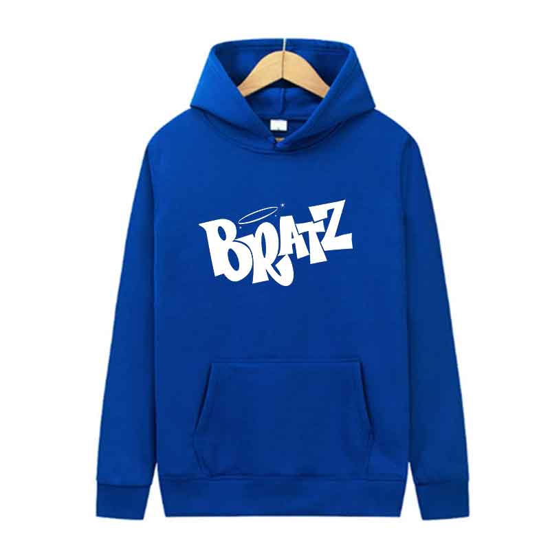 Trendige Vielseitige Hoodies Retro Kapuzenpullover Langarm Sweatshirts Mode Y2k Stil Unisex Streetwear Print Oberteile