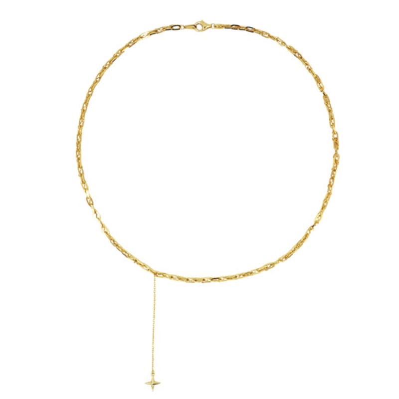 DARINGDarling Sparkle drop Silver Necklace