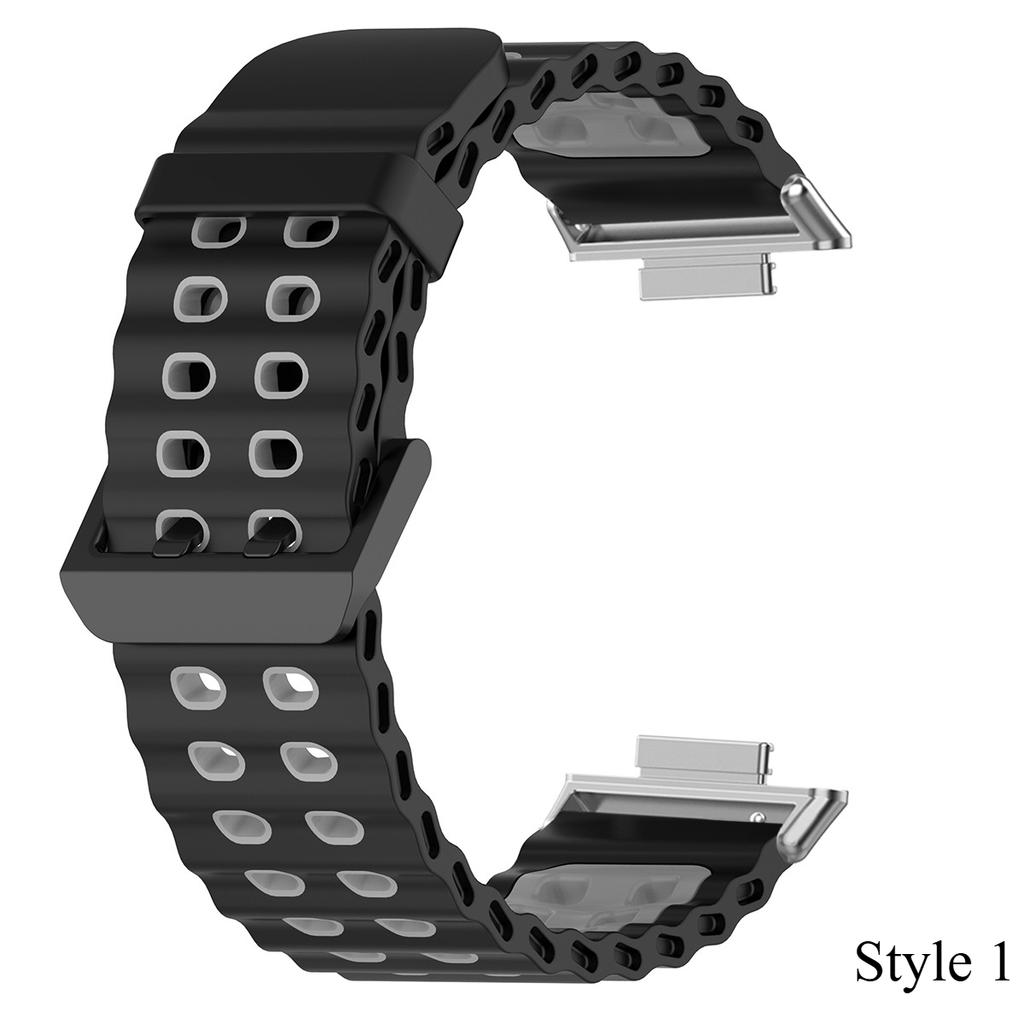 Voor Redmi Watch 6 Siliconen Polsband Voor Redmi Watch 5/4 Horlogebandje Voor Xiaomi Mi Band 8/9Pro Ademend Bandje Sportarmband