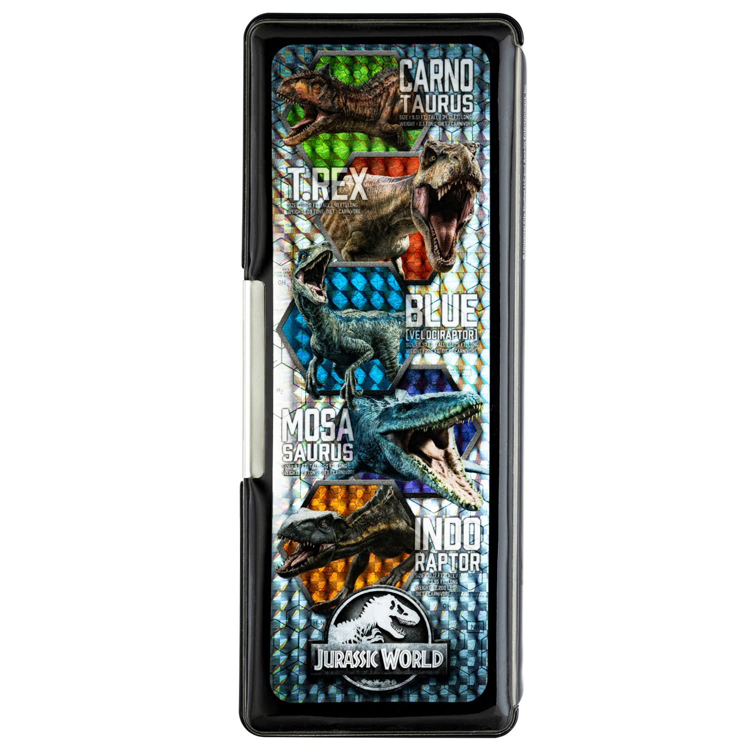 

Showa Note Holographic Pencil Jurassic World 184527002 Case,