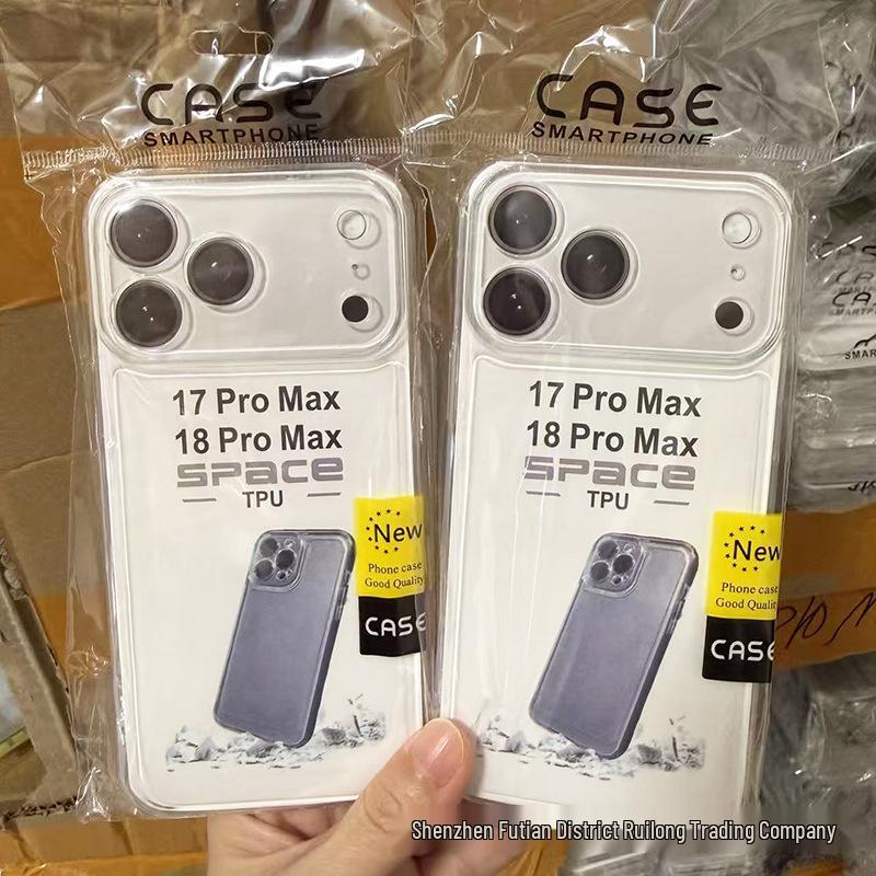 Clear Soft Anti-Fall Case for iPhone 16/16 Pro Max, Compatible with iPhone 13/15