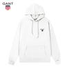Gant Dünner bestickter Hoodie Pullover für Damen und Herren, Lässiger Sport Lauf Hoodie