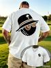 Unisex Trendy Graphic Tshirt with Bucket Hat and Sunglasses Print Perfect for Summer Streetwear Tshirts From Trendy Brands