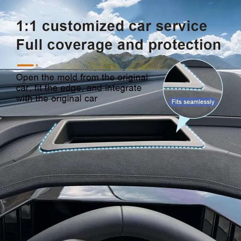 For BMW 7 Series G70 i7 -2025 Car HUD Protection Cover Anti Reflection Head Up Screen Scratch Resistant Cover Auto Parts
