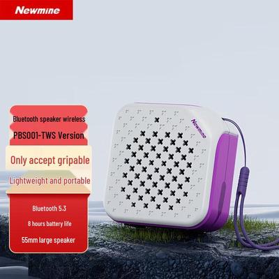 Newmine Portable Bluetooth Speaker CN Plug (adapter Included)