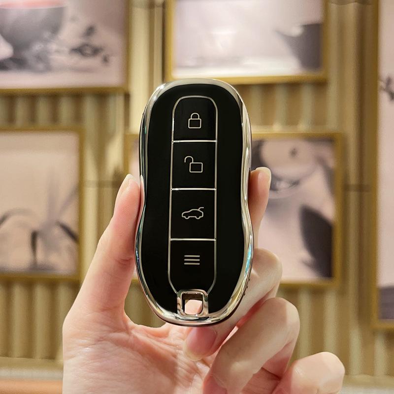 2024 Xiaomi SU7 Pro Max Protective Key Case with Car Model Buckle