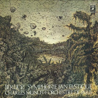 LP-skiva CHARLES MUNCH, ORCHESTRE DE PARIS - Berlioz: Symphonie Fantastique Op.  AA8255 ANGEL 1968 Japan Klassisk Begagnad
