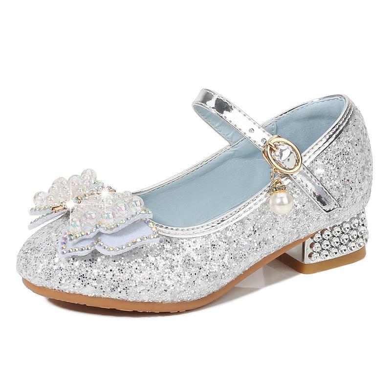 

Kids Princess Shoes Children Girls Party Footwear Kids Dance Footwear Children Breathable Waterproof Dance Performance Shoes 37