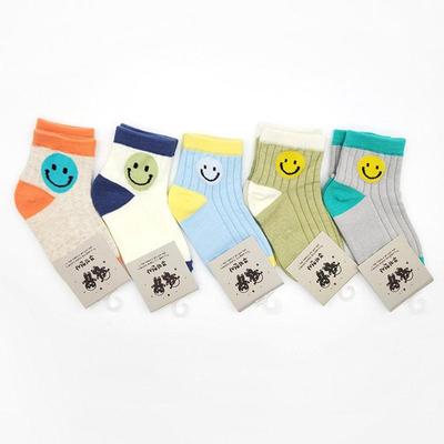 5-Pair Kids Socks, Oh-Pleasure