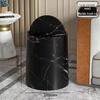 Retro Marble Pattern 15L Double-Bucket Trash Can