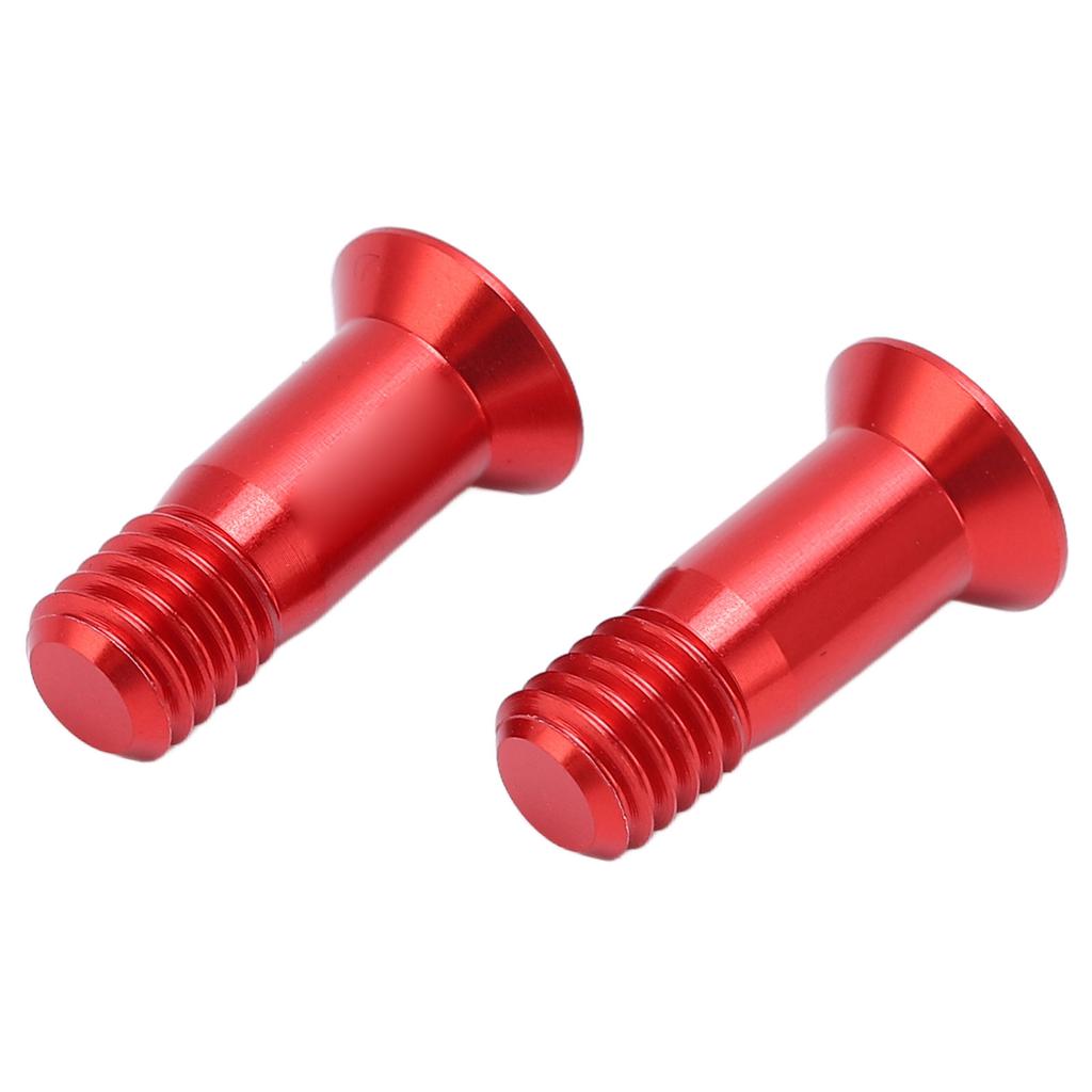 2 Pcs Screw Aluminum Alloy Rear Derailleur Sprocket Fixing Screw Modification Accessories
