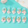 Original Birthday Candle for Girl Pink Pearl Seashell Birthday Candles Ocean Theme Decoration for Cake Party