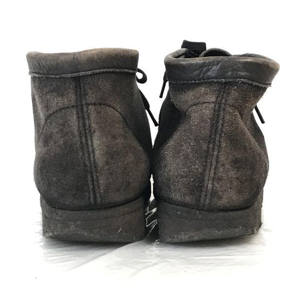 Regal /Semišové Boty Wallabee Desert z Pravé Kůže/24.5/Tmavě Hnědá/HNĚDÁ/Boty(POUŽITÝ)