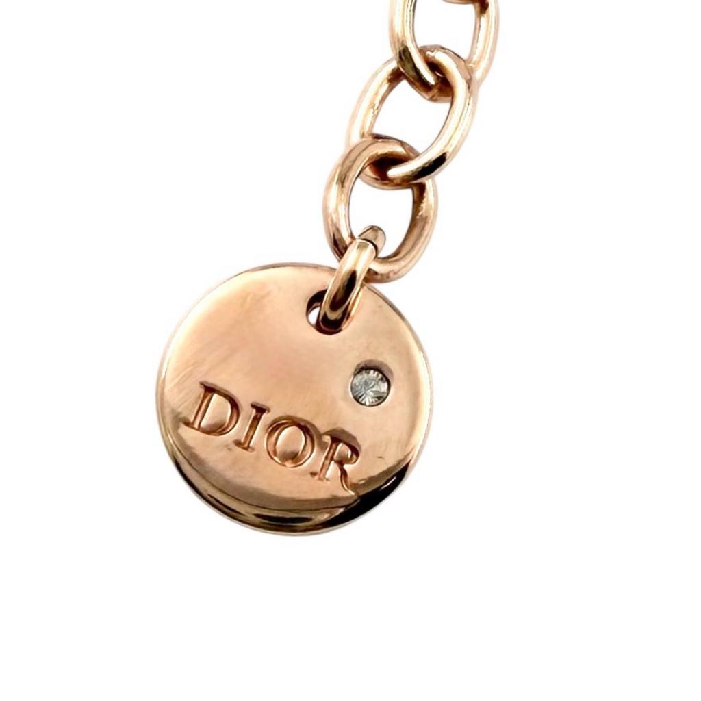Excellent DIOR Necklace Petit CD Rose gold Women N1390PTCPL Used