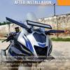 Motorrad Windflügel Verstellbarer Drehbarer Rückspiegel Für Suzuk GSXR ZX10R Yamah YZF R6 R1 Hon Da CBR 250R 650R CBR125 NIN JA